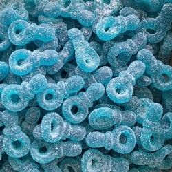 DULCEPLUS Tétines bleues à la Framboise sucrés 100g